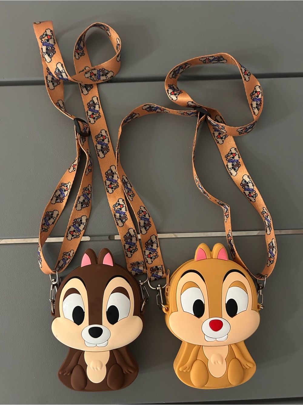 Chip & Dale Silicone Crossbody Bags